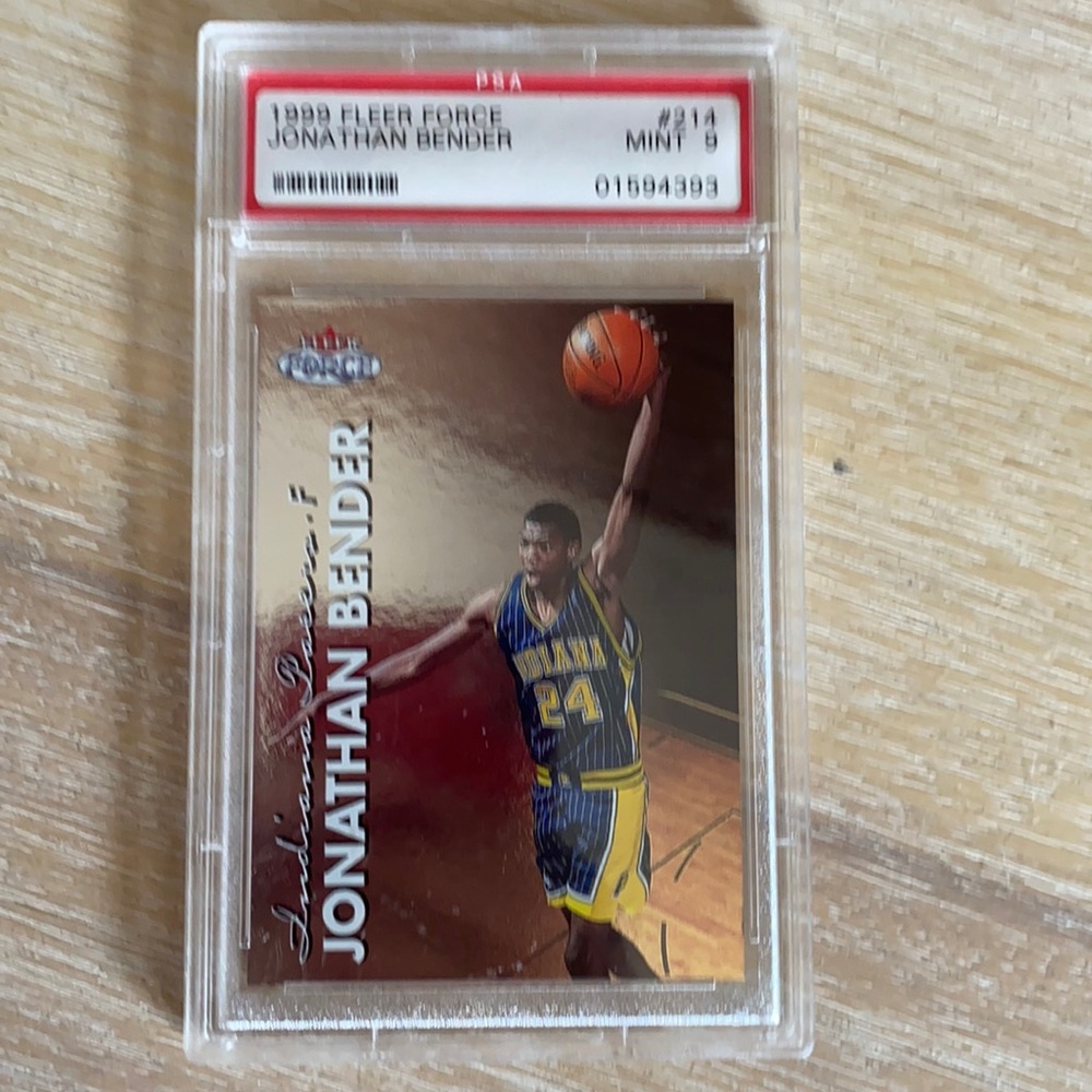 1999 FLEER FORCE JOHNATHAN BENDER & DETLEF S. card